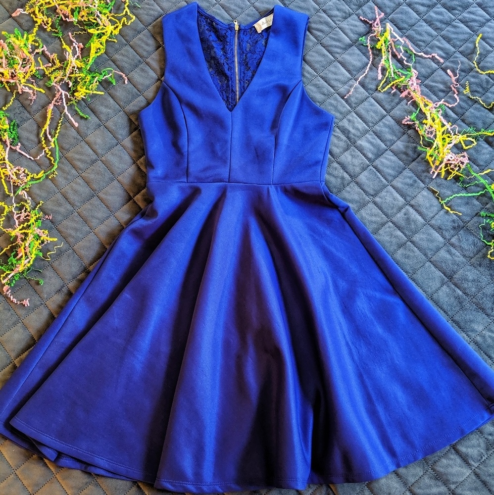 Altar'd State Royal Blue Dress
